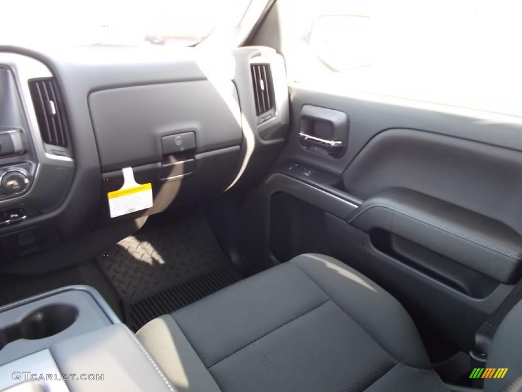 2014 Silverado 1500 LT Double Cab 4x4 - Black / Jet Black photo #9