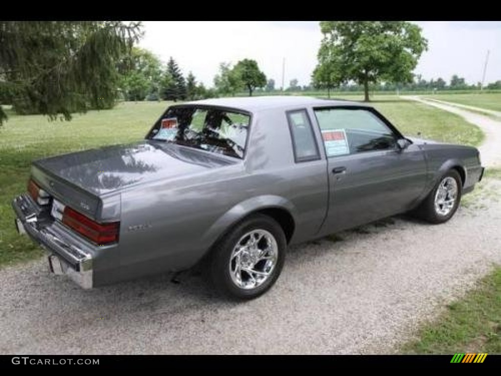 Gray 1987 Buick Regal T-Type Exterior Photo #87791149