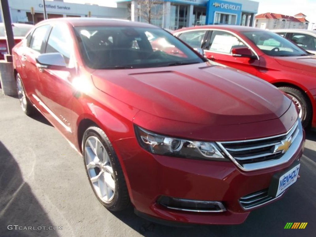 2014 Impala LTZ - Crystal Red Tintcoat / Jet Black photo #1
