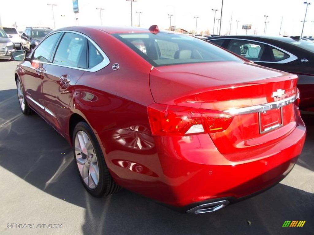 2014 Impala LTZ - Crystal Red Tintcoat / Jet Black photo #2