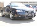 Moro Blue Pearl Effect 2007 Audi A4 2.0T Cabriolet
