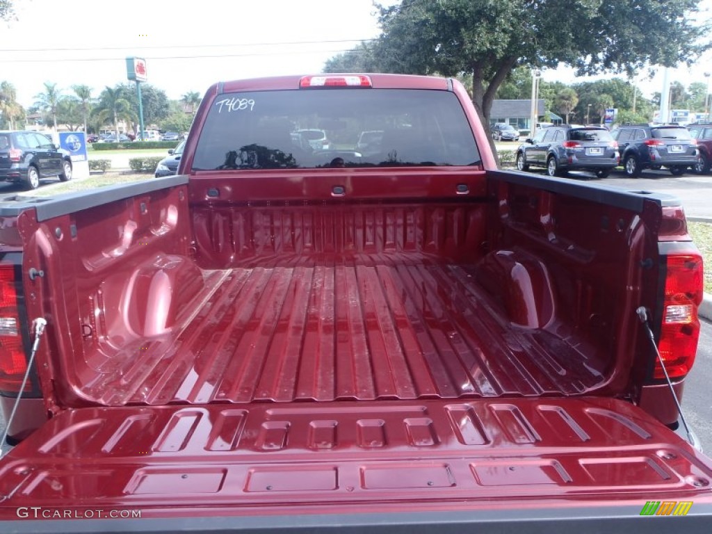 2014 Silverado 1500 LT Crew Cab 4x4 - Deep Ruby Metallic / Jet Black photo #8