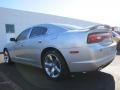 2012 Bright Silver Metallic Dodge Charger R/T Plus  photo #2