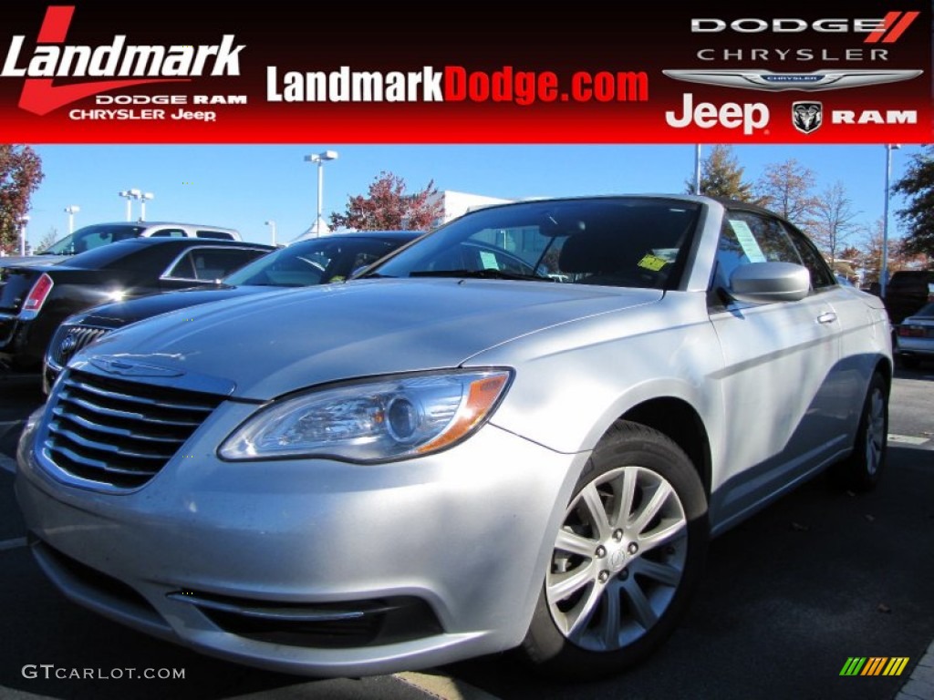 2011 200 Touring Convertible - Bright Silver Metallic / Black photo #1