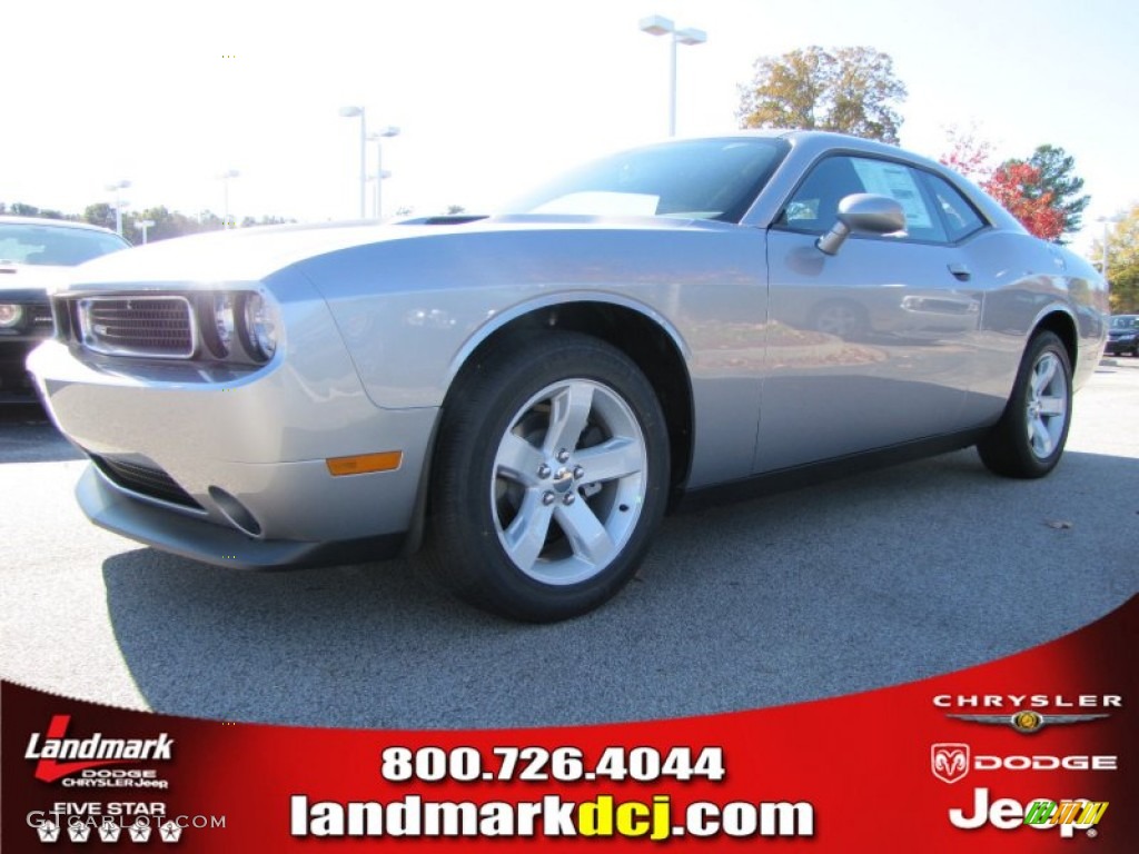 Billet Silver Metallic Dodge Challenger