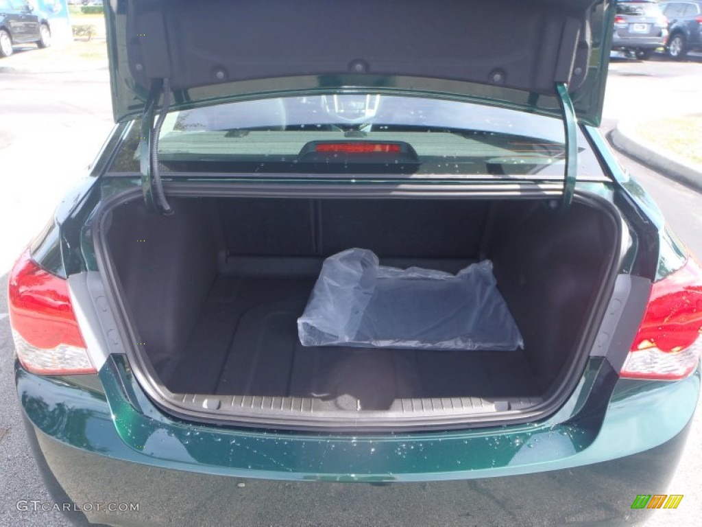 2014 Cruze LT - Rainforest Green Metallic / Jet Black photo #5