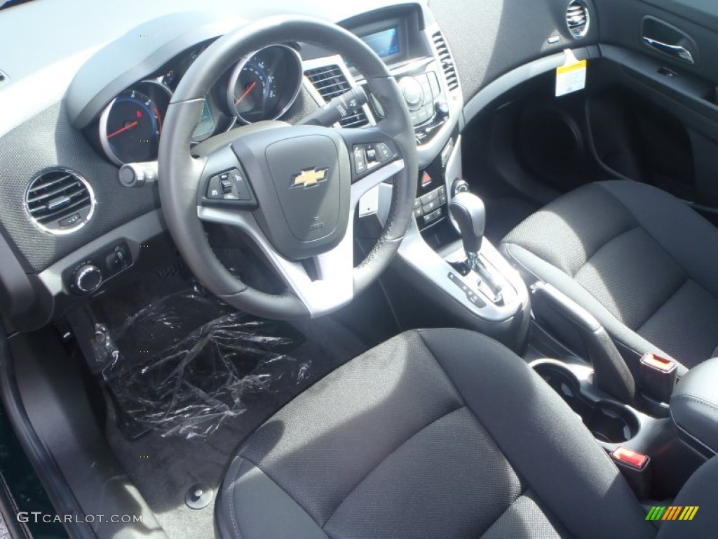 2014 Cruze LT - Rainforest Green Metallic / Jet Black photo #9