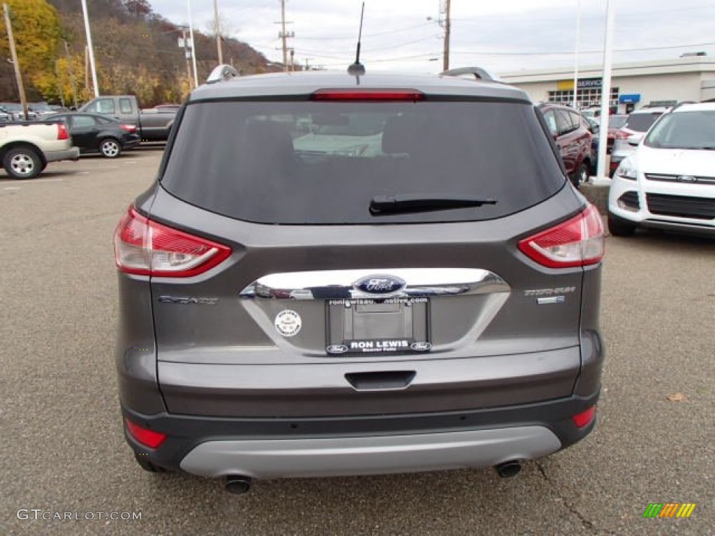 2014 Escape Titanium 2.0L EcoBoost 4WD - Sterling Gray / Medium Light Stone photo #7