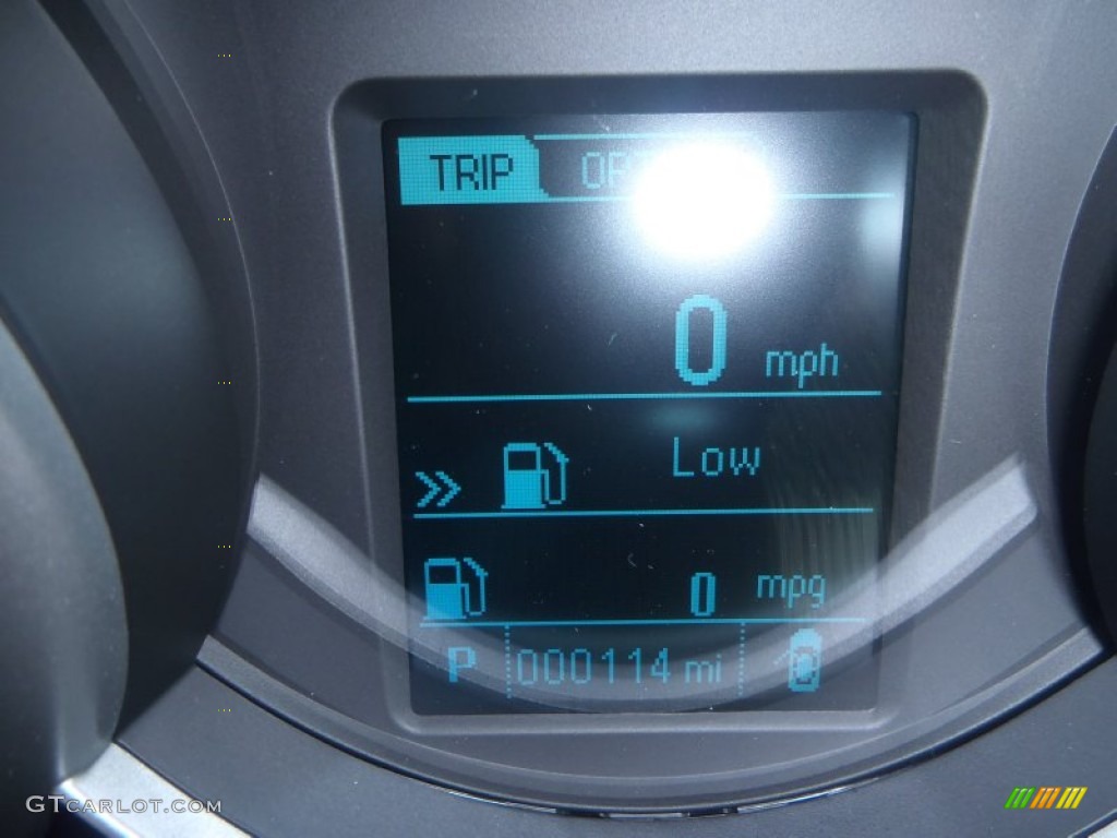 2014 Cruze LT - Rainforest Green Metallic / Jet Black photo #13