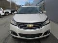 2014 White Diamond Tricoat Chevrolet Traverse LT AWD  photo #9