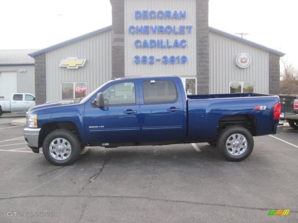 Blue Topaz Metallic Chevrolet Silverado 3500HD