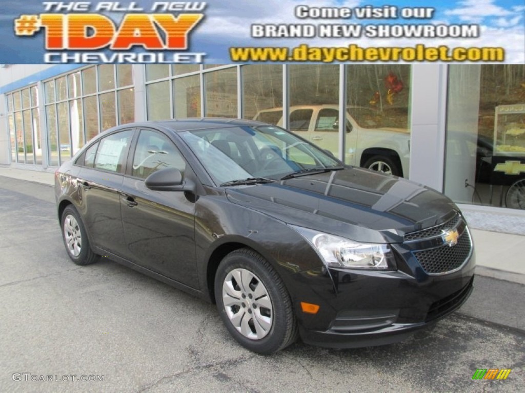 2014 Cruze LS - Black Granite Metallic / Jet Black/Medium Titanium photo #1