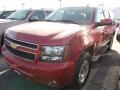 2014 Crystal Red Tintcoat Chevrolet Suburban LT 4x4  photo #4