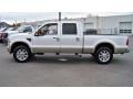 2010 White Platinum Tri-Coat Ford F250 Super Duty King Ranch Crew Cab 4x4  photo #8