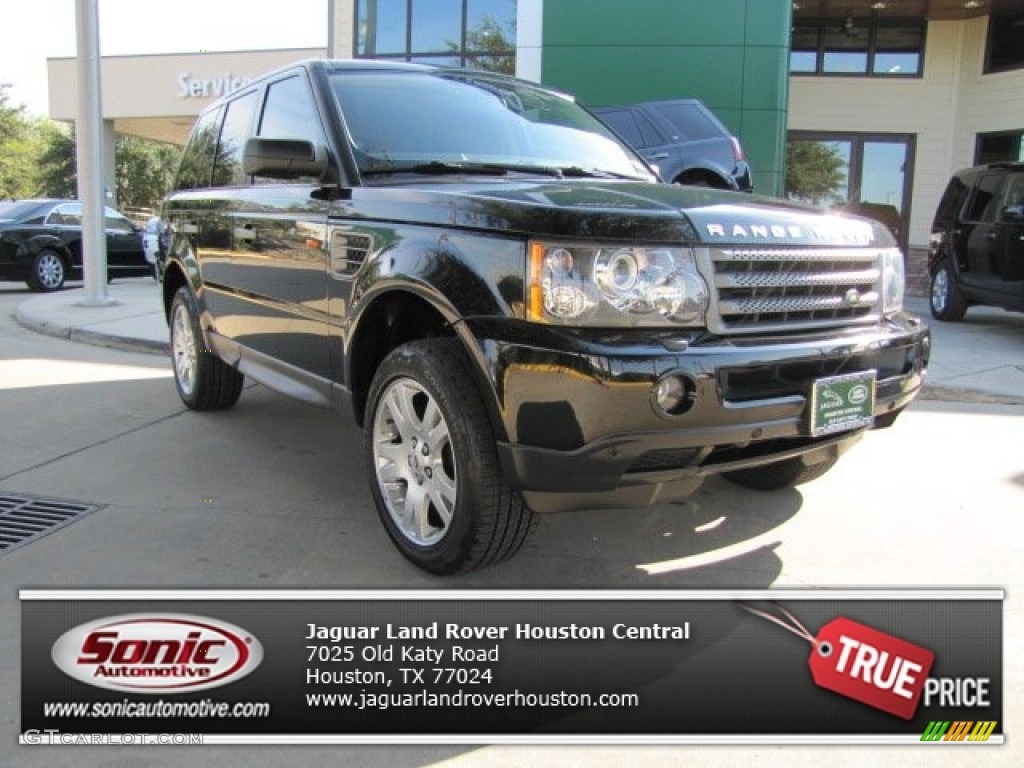 2006 Range Rover Sport HSE - Java Black Pearlescent / Ebony Black photo #1