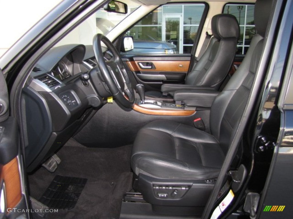 2006 Range Rover Sport HSE - Java Black Pearlescent / Ebony Black photo #2