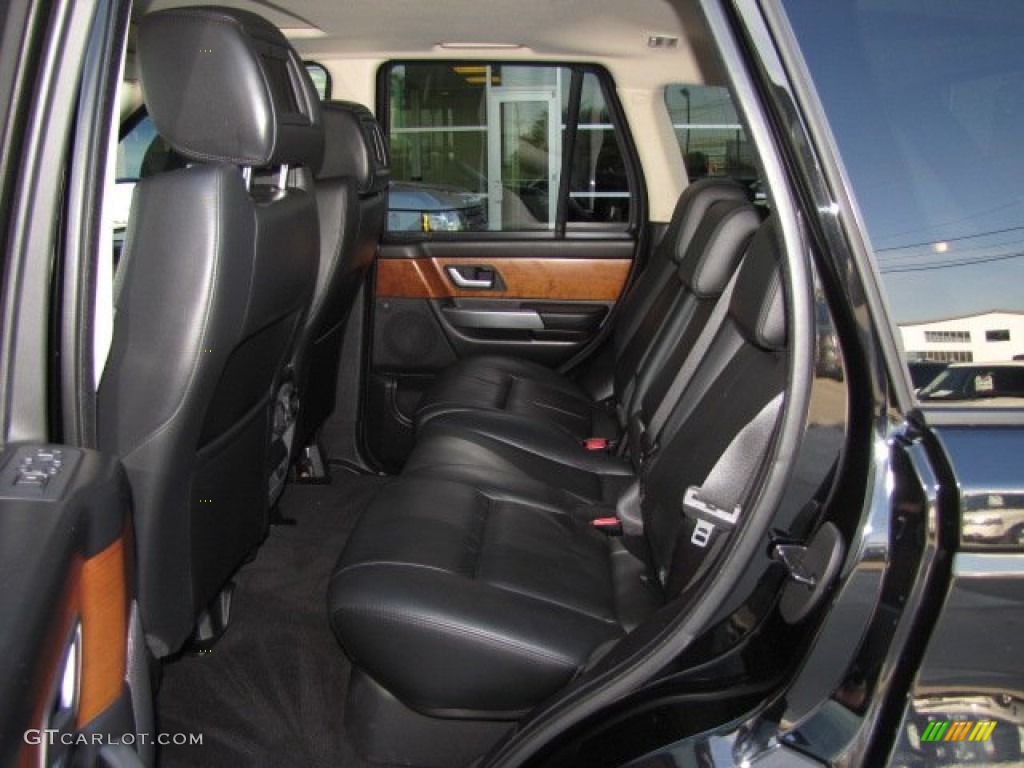 2006 Range Rover Sport HSE - Java Black Pearlescent / Ebony Black photo #4