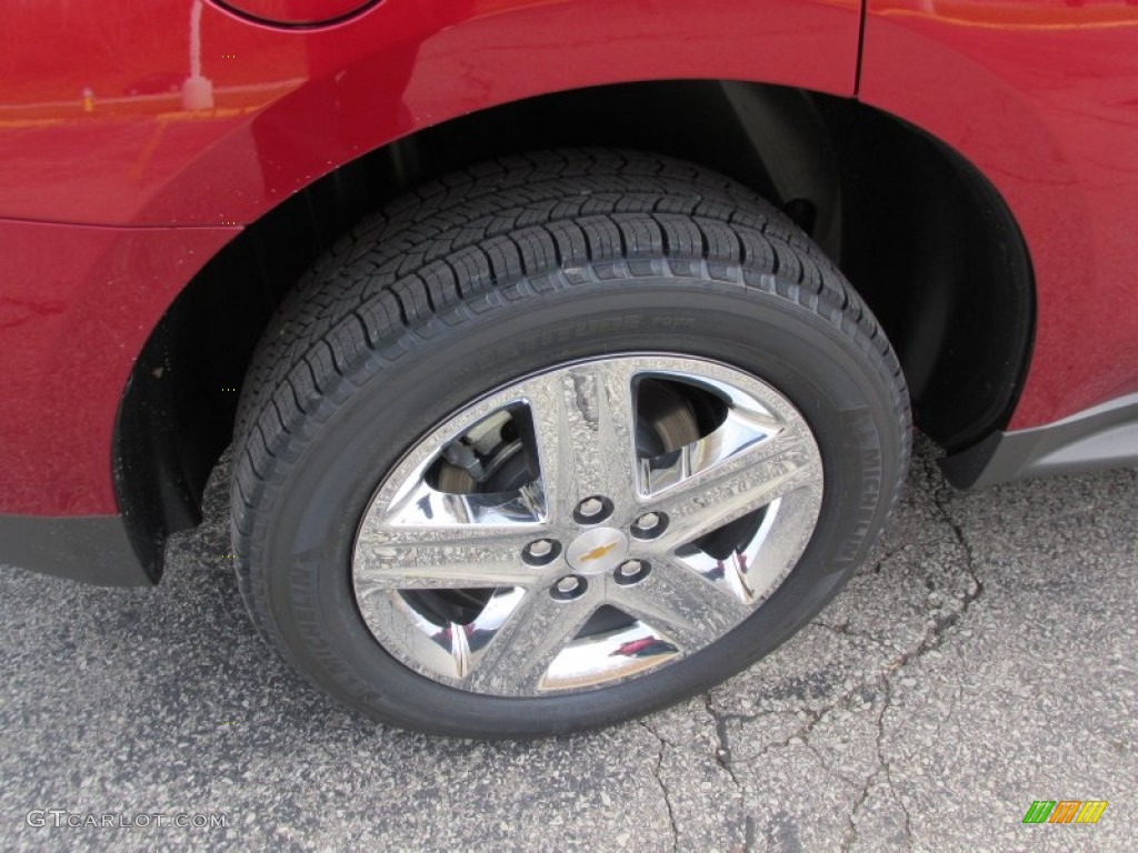 2014 Equinox LTZ AWD - Crystal Red Tintcoat / Jet Black photo #3