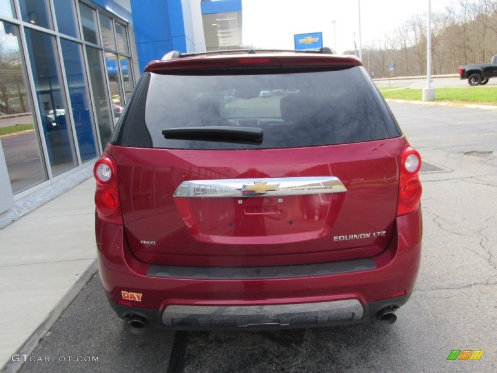 2014 Equinox LTZ AWD - Crystal Red Tintcoat / Jet Black photo #5