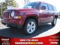 2014 Deep Cherry Red Crystal Pearl Jeep Patriot Latitude  photo #1