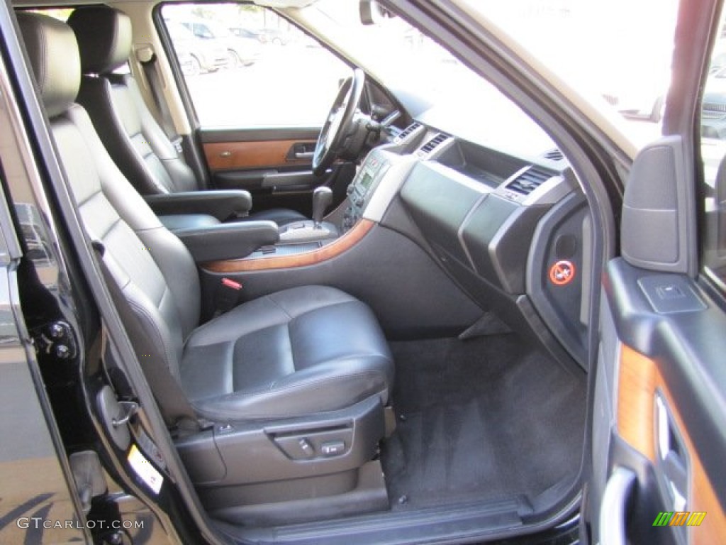 2006 Range Rover Sport HSE - Java Black Pearlescent / Ebony Black photo #22