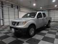 2011 Radiant Silver Metallic Nissan Frontier S Crew Cab  photo #3