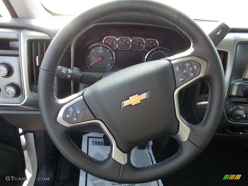 2014 Silverado 1500 LT Crew Cab 4x4 - Summit White / Jet Black photo #14