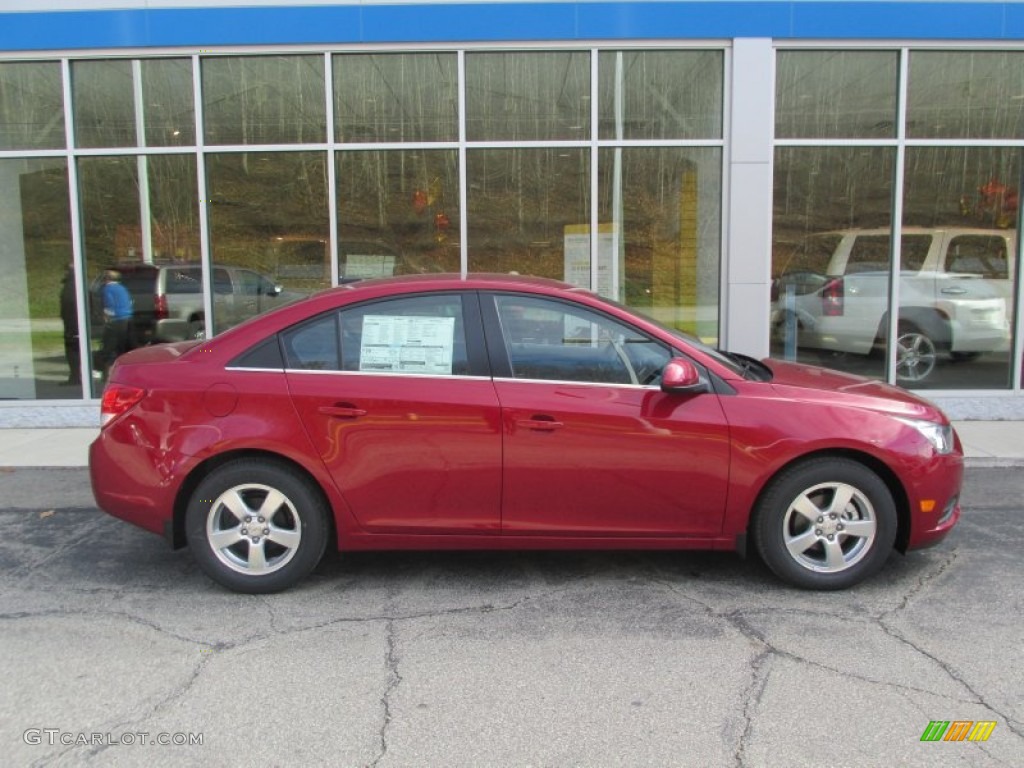 2014 Cruze LT - Crystal Red Tintcoat / Jet Black photo #2