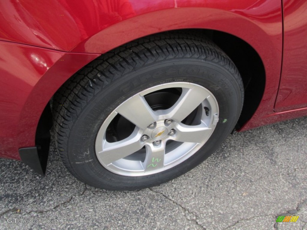2014 Cruze LT - Crystal Red Tintcoat / Jet Black photo #3
