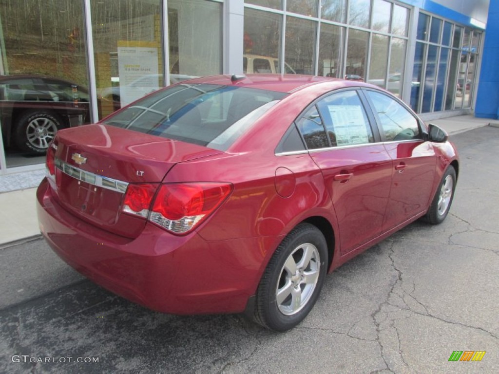 2014 Cruze LT - Crystal Red Tintcoat / Jet Black photo #4