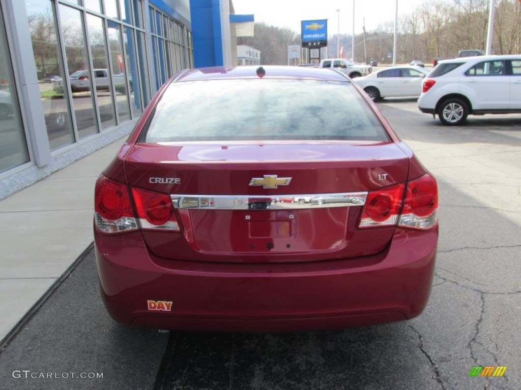 2014 Cruze LT - Crystal Red Tintcoat / Jet Black photo #5