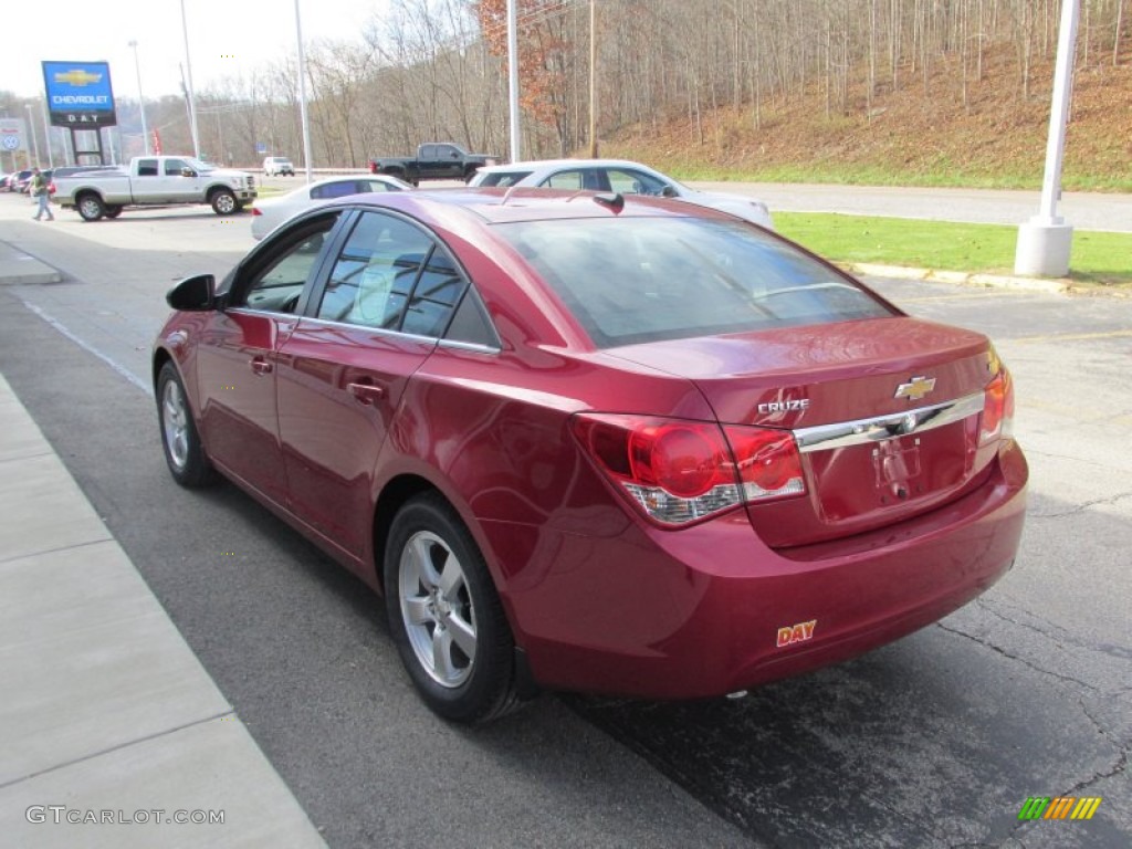 2014 Cruze LT - Crystal Red Tintcoat / Jet Black photo #6