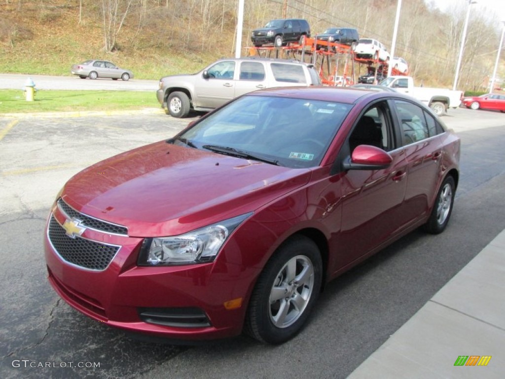 2014 Cruze LT - Crystal Red Tintcoat / Jet Black photo #7