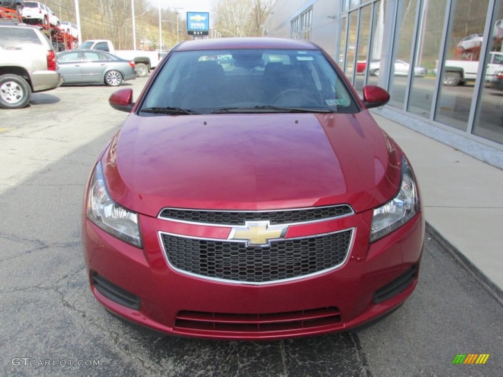 2014 Cruze LT - Crystal Red Tintcoat / Jet Black photo #8