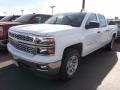 2014 Summit White Chevrolet Silverado 1500 LT Crew Cab 4x4  photo #4