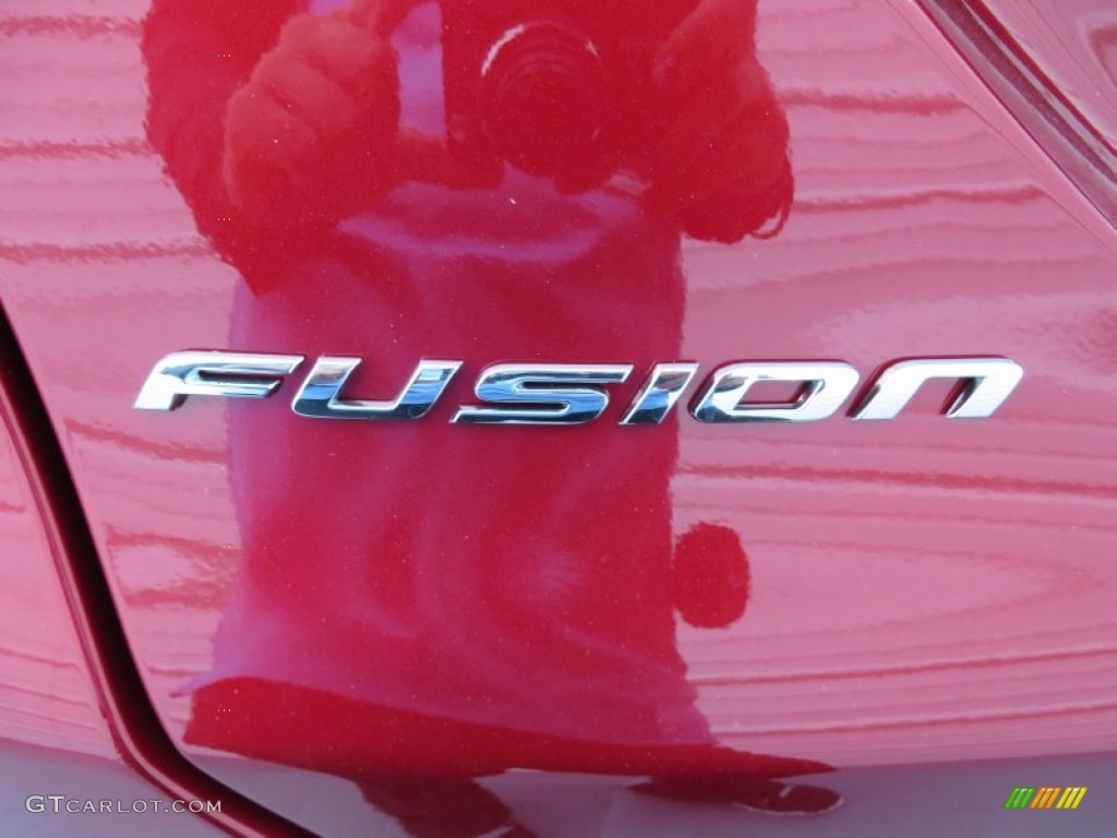 2014 Fusion SE EcoBoost - Ruby Red / Charcoal Black photo #15