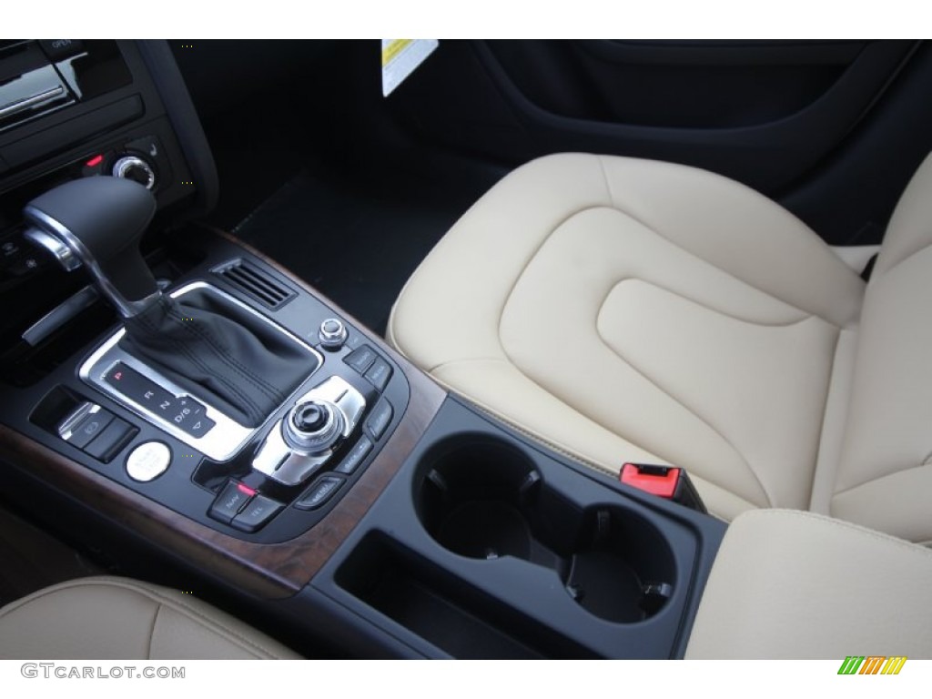 2014 A4 2.0T Sedan - Ibis White / Velvet Beige/Black photo #14