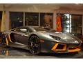 2013 Grigio Antares (Grey Metallic) Lamborghini Aventador LP 700-4  photo #16