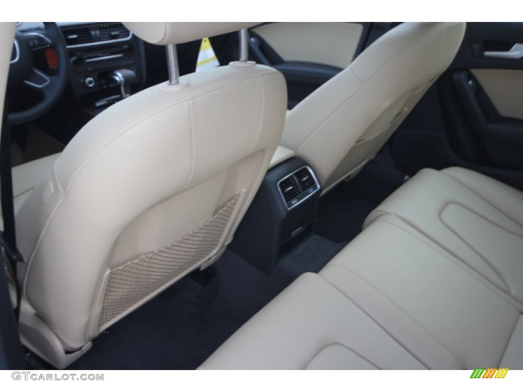 2014 A4 2.0T Sedan - Ibis White / Velvet Beige/Black photo #27