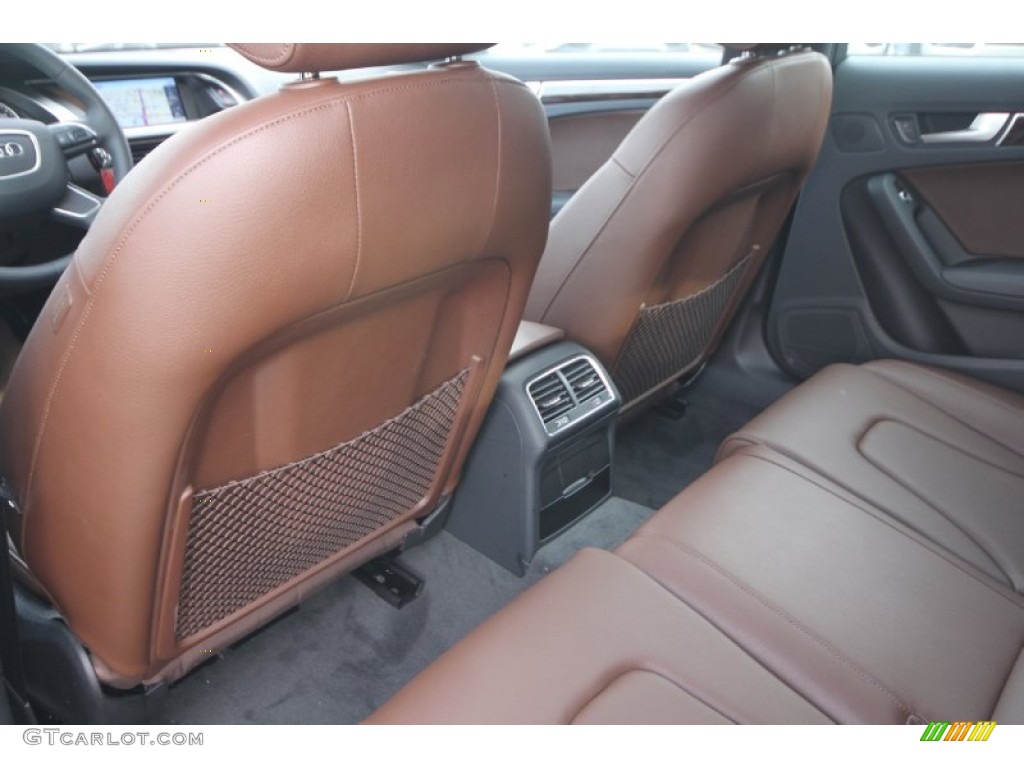 2014 A4 2.0T Sedan - Cuvee Silver Metallic / Chestnut Brown/Black photo #27