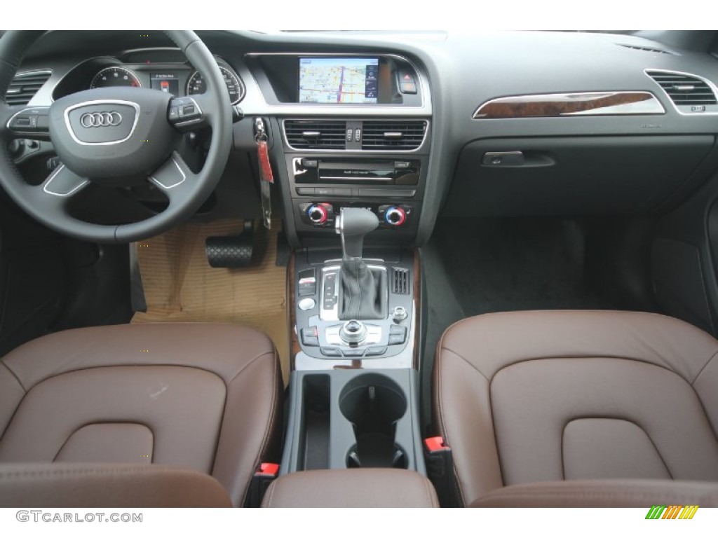 Chestnut Brown/Black Interior 2014 Audi A4 2.0T Sedan Photo #87799789