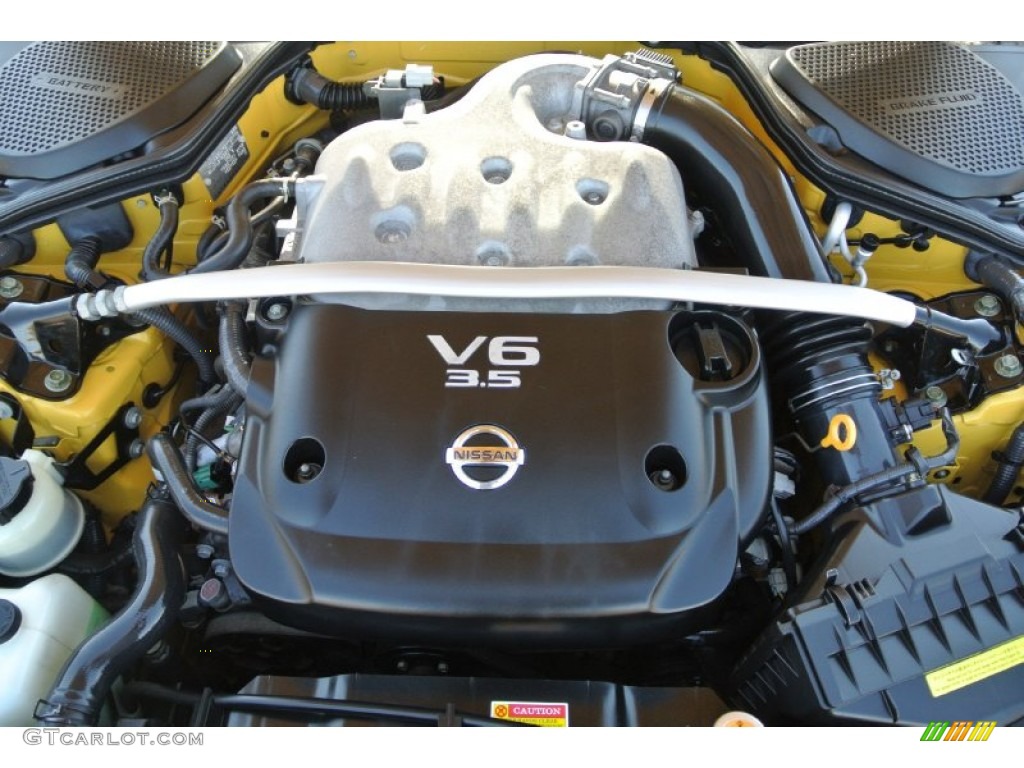 2005 Nissan 350Z Enthusiast Roadster Engine Photos