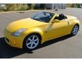 Ultra Yellow Metallic 2005 Nissan 350Z Enthusiast Roadster Exterior