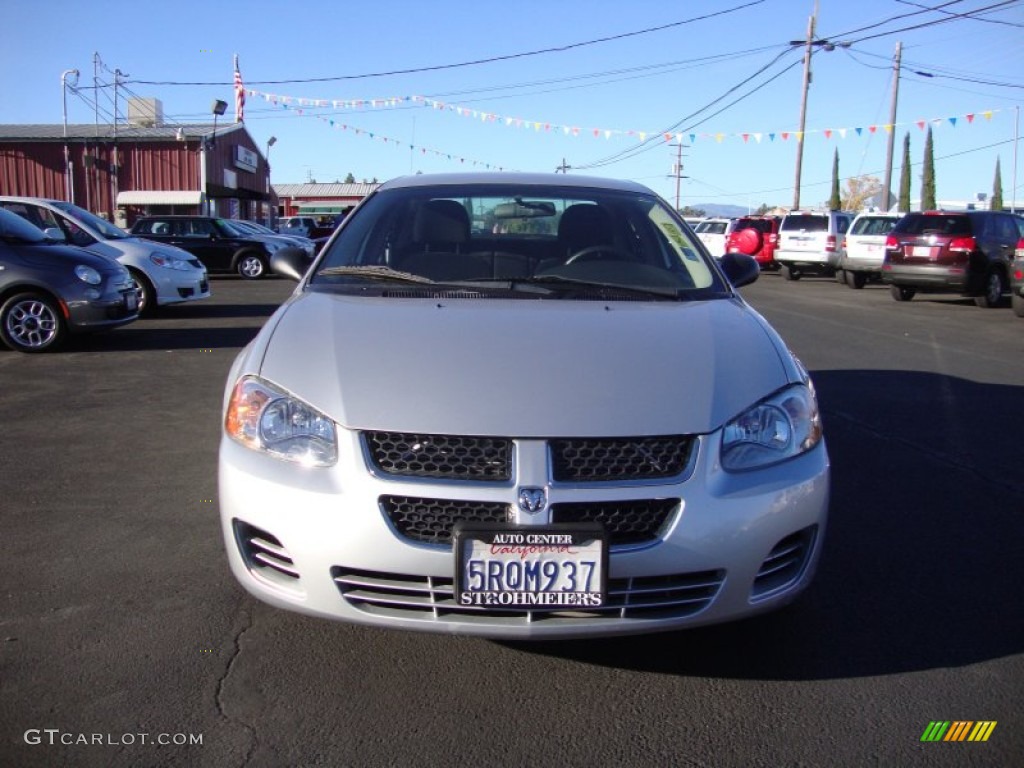 2006 Stratus SXT Sedan - Bright Silver Metallic / Dark Slate Grey photo #2