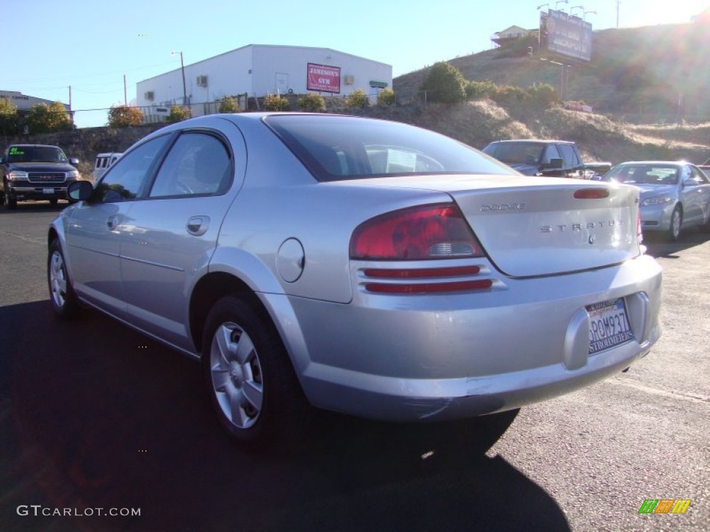 2006 Stratus SXT Sedan - Bright Silver Metallic / Dark Slate Grey photo #5