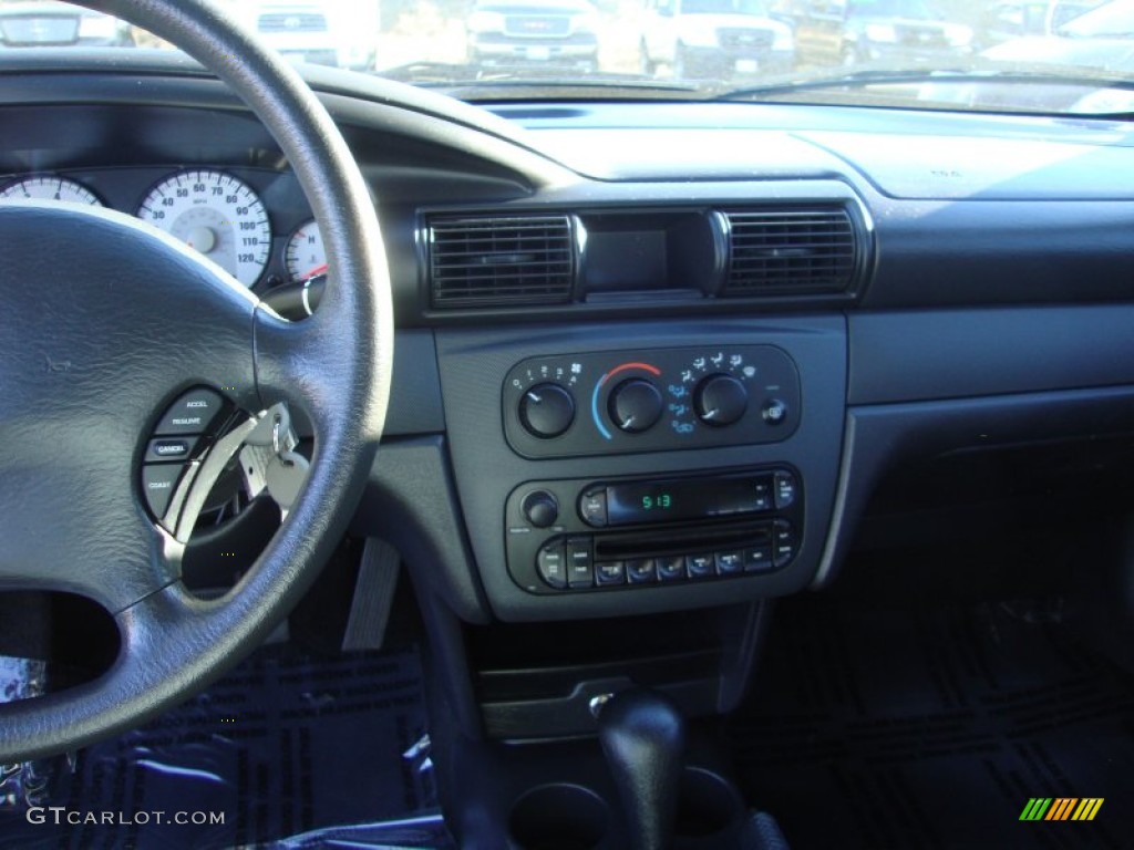 2006 Stratus SXT Sedan - Bright Silver Metallic / Dark Slate Grey photo #14