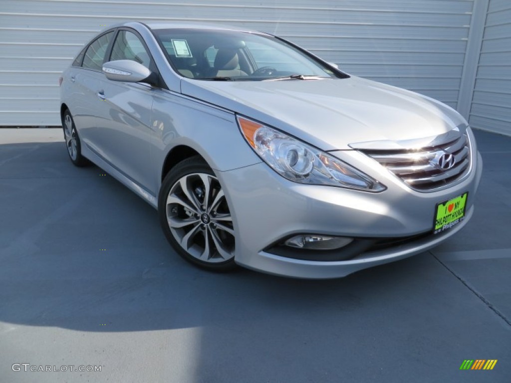 Radiant Silver Hyundai Sonata