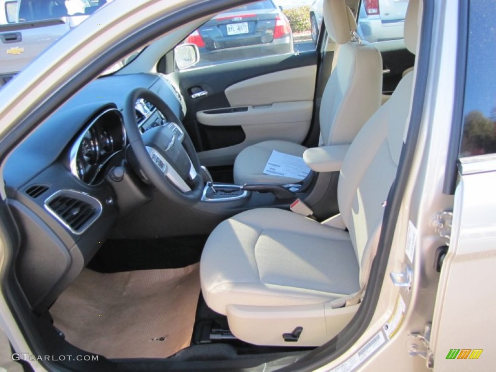 2014 200 Touring Sedan - Cashmere Pearl / Black/Light Frost Beige photo #6