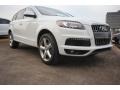 Carrara White - Q7 3.0 TFSI quattro S Line Package Photo No. 1