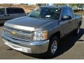 2013 Graystone Metallic Chevrolet Silverado 1500 LT Extended Cab  photo #2